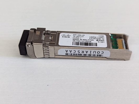 Singoli moduli ottici dei ricetrasmettitori della fibra ONS-SC+-10G-LR 10Km di modo di Cisco