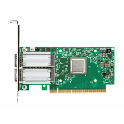 Scheda di rete Mellanox ConnectX-6 25GbE Dual-Port SFP28 PCIe 4.0 X 8 Nuova con staffa alta Interfaccia Ethernet PCIe4.0