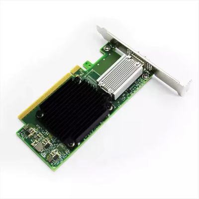 Adattatore in fibra ottica Mellanox MCX515A-CCUT QSFP28 ConnectX-5 a porta singola per Ethernet 4G, staffa alta
