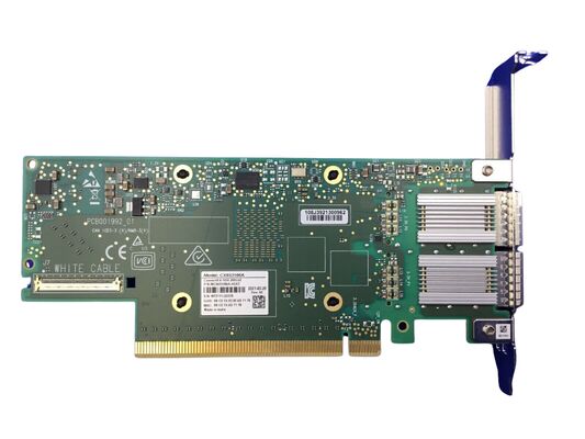 HP CX651105A per Mellanox Connect-X 6 VPI 100 Gigabit Scheda Ethernet in Fibra Ottica PCI 3.0 X16 Adattatore di Rete