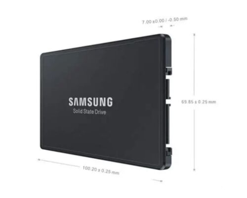 Samsung PM9A3 7.68TB PCIe 4.0 NVMe Enterprise SSD con 6900MB/s U.2 Form Factor