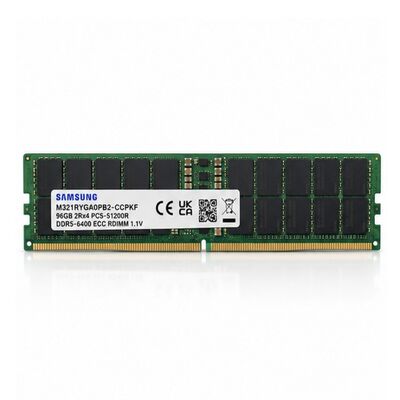 Samsung M321RYGA0PB2-CCPKF 96GB DDR5 5600 PC5-44800 ECC Registered RDIMM 2Rx4 288Pin 1.1V CL46 Server Memory