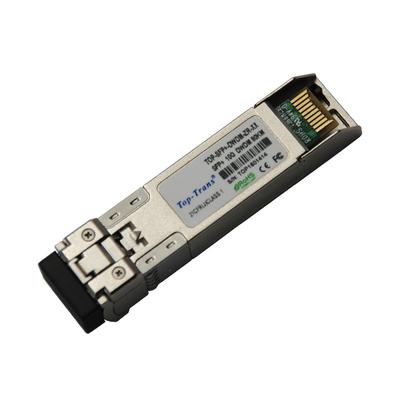 Modello a fibra ottica LC Connector del modulo 10G di DWDM 80KM SFP singolo
