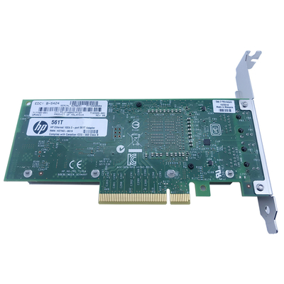 Porto 10Gb Nic Server Network Interface Card dell'adattatore 2 del server di Ethernet di HPE 561T