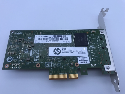 server della scheda di rete dell'adattatore del server di Ethernet di HP 361T del porto 1Gb 2