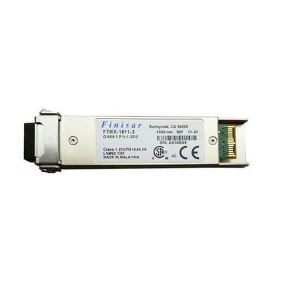 10G ricetrasmettitore ottico 1550nm 80km Finisar FTRX-1811-3 dello ZR XFP