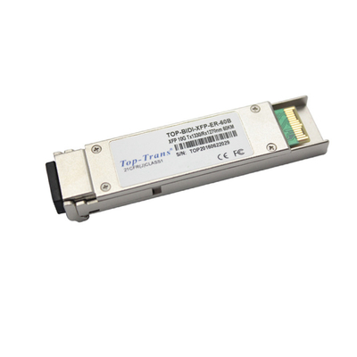 Modulo 10G SFP+ BIDI TX 1330nm RX 1270nm di Toptrans 60Km 10G SFP