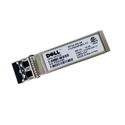 Ricetrasmettitore FTLF8536P4BCL-FC di Dell 25Gb/s SFP+