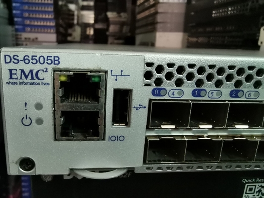 commutatore attivo DELL contabilità elettromagnetica Connectrix DS 6505B di SAN del broccato del porto di 16Gb SFP+ 8