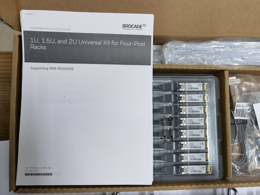il selettore di canale della fibra dei porti del commutatore 48 di SAN del broccato di 32Gbps G620 tormenta montabile
