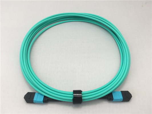 Tipo cavo a fibra ottica OM3 dell'acqua 1m MPO MPO del tronco di OFNP misto