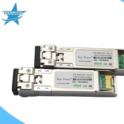 Connettore bidirezionale di LC del modulo del ricetrasmettitore 80Km SFP di Finisar 10G SFP