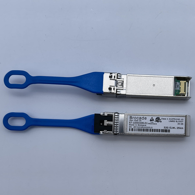 La lama X7 usa il ricetrasmettitore 32G FC SFP+ ELWL 25KM SMF del broccato XBR-000478