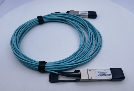 cavo 10m AOC-Q-Q-100G-10M Arista Compatible della toppa della fibra di 100G QSFP28 AOC
