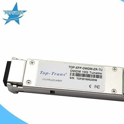 50GHz fibra ottica musicale dei ricetrasmettitori 10GBASE-ZR 80km del laser DWDM Sfp