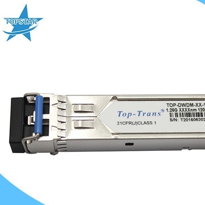 modulo ottico del ricetrasmettitore 1310nm 120km SMF SFP di 1.25G DWDM SFP