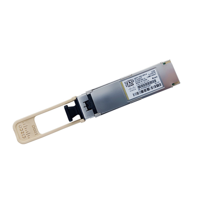 Modulo ottico di Cisco QSFP-100G-SR4-S 10-3142-01 QSFP28 100G SR4 100m OM4 MMF con il connettore MPO-12