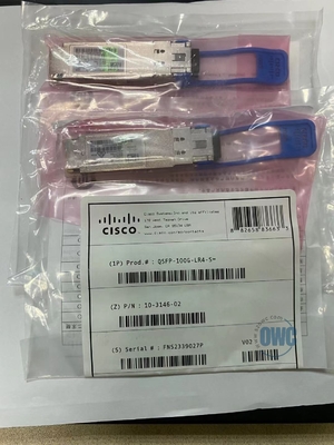 modulo di 1310nm 10km 100G QSFP28, Cisco QSFP-100G-LR4-S 10-3146-01