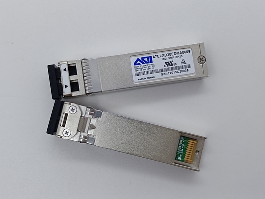 SFP+ DWDM Doppio LC 10G 40 km SMF Ricetrasmettitore AOI A7ELXD20EDMA0609 Ottico
