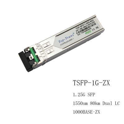 Modulo 1550nm 80KM di Palo Alto PAN-SFP-ZX Gigabit Ethernet SFP monomodali