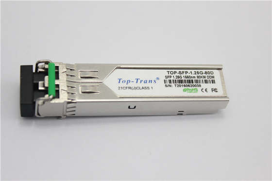 Modulo 1550nm 80KM di Palo Alto PAN-SFP-ZX Gigabit Ethernet SFP monomodali