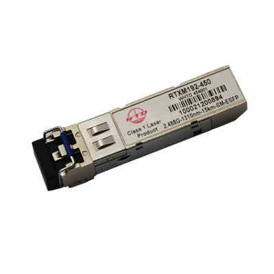 Ricetrasmettitore ottico 40km della fibra di WTD RTXM191-450 ESFP 1.25G 1310nm