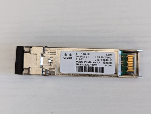 Singoli moduli ottici dei ricetrasmettitori della fibra ONS-SC+-10G-LR 10Km di modo di Cisco