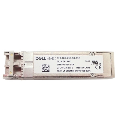 Modulo ottico del ricetrasmettitore di Dell contabilità elettromagnetica S28-10G-25G-SR-85C LTF8505-BE+-DEN 0M14MK