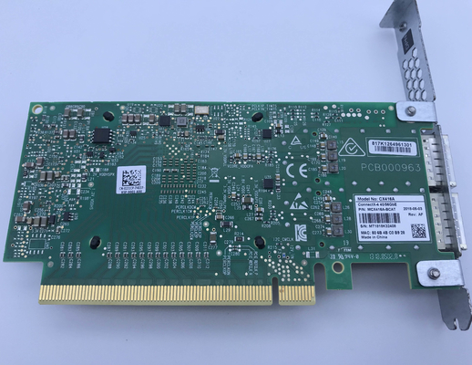 Adattatore PCIe3.0 X16 della doppia porta QSFP28 di Mellanox MCX416A-BCAT 40/56GbE
