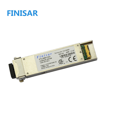 Ricetrasmettitore ottico di Finisar FTLX8511D3 850nm XFP per Ethernet interruttore/di 10GBASE-SR 10G