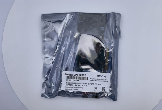 Manica Adapte LP della fibra di Pcie 3,0 della doppia porta di EMULEX LightPulse LPE32002-M2 LPE32002 32Gb