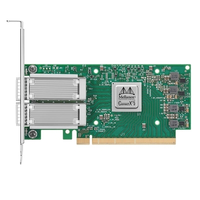 Scheda di rete QSFP28 della doppia porta di Mellanox MCX516A-CDAT 100GbE ConnectX-5 CX516A