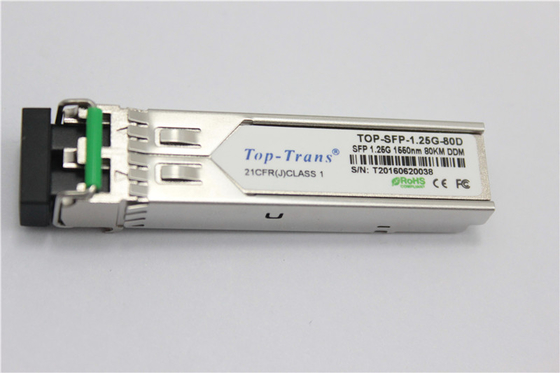Ottica monomodale di Ethernet di SFP di gigabit del ginepro EX-SFP-1GE-LH 1550nm 70km