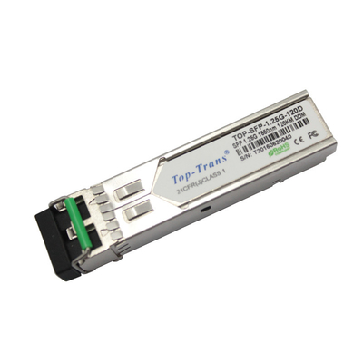 Ottica monomodale di Ethernet di SFP di gigabit del ginepro SFP-1GE-EZX-120 1550nm 120km