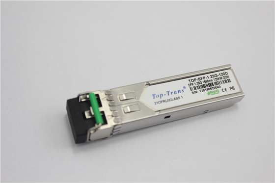 Ottica monomodale di Ethernet di SFP di gigabit del ginepro SFP-1GE-EZX-120 1550nm 120km