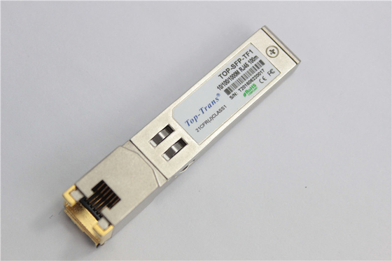 Modulo di rame compatibile del convertitore Cat5 del ginepro SRX-SFP-1GE-T-ET RJ45 SFP 100m