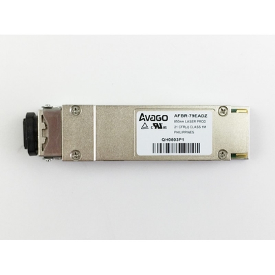 marca ottica di Avago del modulo della fibra mista di 40G QSFP+ SR4 850nm 150m MTP/MPO