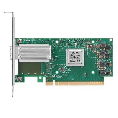 Carta di Ethernet del porto PCIe3.0 X16 ConnectX-5 di NVIDIA Mellanox MCX515A-CCAT 100GbE QSFP28
