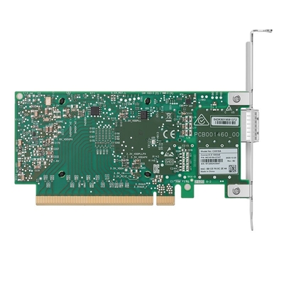 Carta di Ethernet del porto PCIe3.0 X16 ConnectX-5 di NVIDIA Mellanox MCX515A-CCAT 100GbE QSFP28