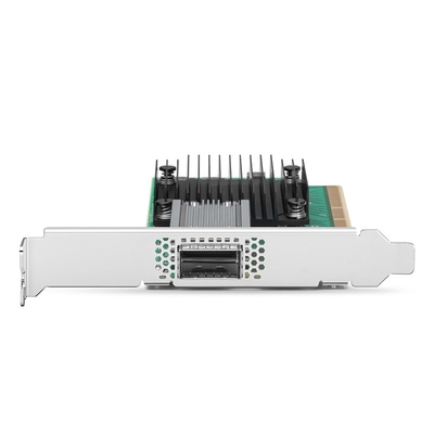 Carta di Ethernet del porto PCIe3.0 X16 ConnectX-5 di NVIDIA Mellanox MCX515A-CCAT 100GbE QSFP28