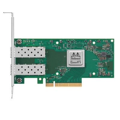 Doppia porta della carta di Mellanox MCX512A-ACAT CX512A ConnectX-5 10/25GbE SFP28 PCIe