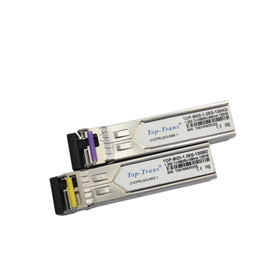 Ricetrasmettitore semplice di Cisco GLC-BX120-U 1.25G BIDI SFP 1490nm 1550nm 120km SMF LC