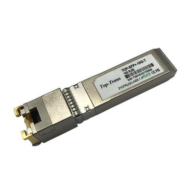 Ricetrasmettitore compatibile del rame 10G RJ45 SFP+ di Mellanox MFM1T02A-T 10GBASE-T