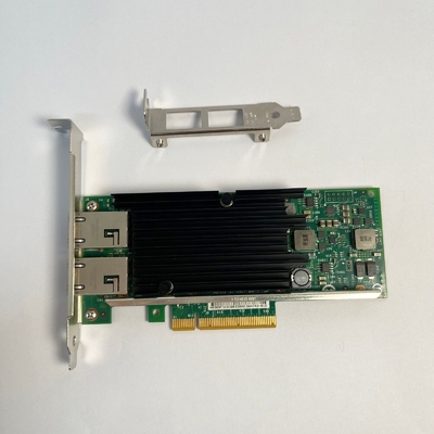 Interfaccia di Manica della fibra dell'adattatore di rete Ethernet di Intel X540-T2 10Gb PCIe PCI Express X8
