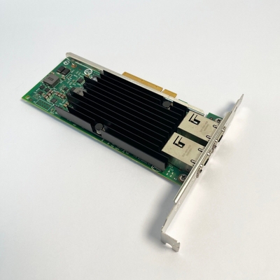 Interfaccia di Manica della fibra dell'adattatore di rete Ethernet di Intel X540-T2 10Gb PCIe PCI Express X8