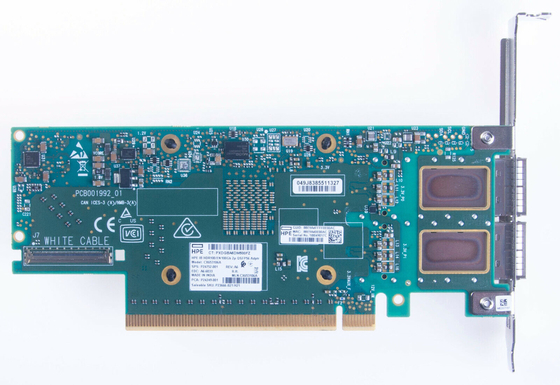 NIC dell'adattatore di Mellanox MCX653106A-ECAT HPE P24249-001 InfiniBand HDR 100GbE QSFP56 PCIe