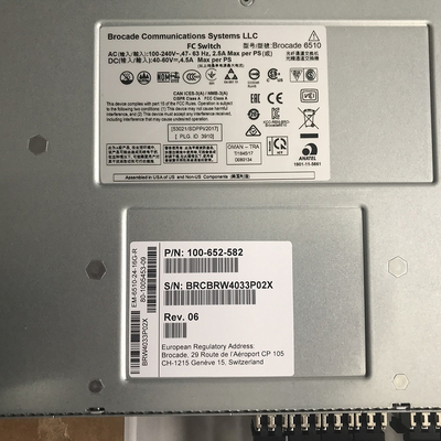 Commutatore XBR-R000162 compatibili di SAN del broccato di Manica della fibra di G6520 G6520 \