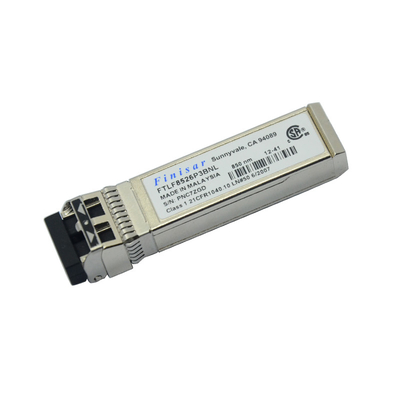 Modulo ottico a onde corte del ricetrasmettitore di Finisar FTLF8526P3BNL 6,1 Gb/S 850nm 300m SFP+
