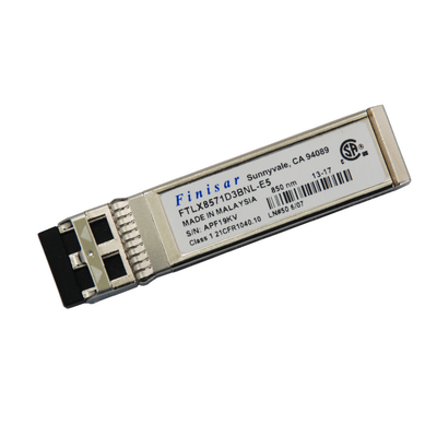 Modulo FTLX8571D3BNL Compatibile con il modulo originale Finisar 10Gb/S 850nm SFP+ Optical Datacom Transceiver