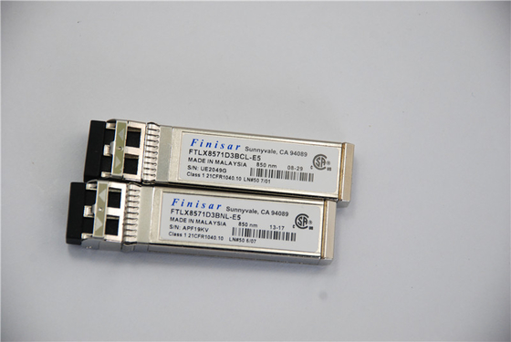 Modulo FTLX8571D3BNL Compatibile con il modulo originale Finisar 10Gb/S 850nm SFP+ Optical Datacom Transceiver
